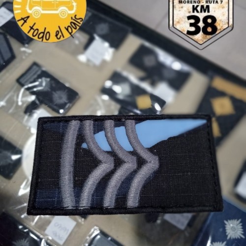 pectoral sargento camuflada azul