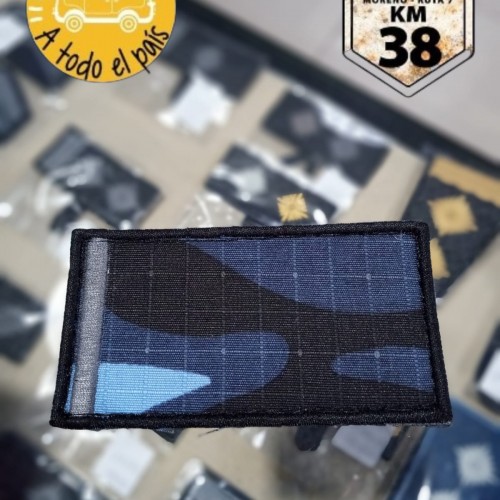 pectoral subteniente camuflada azul