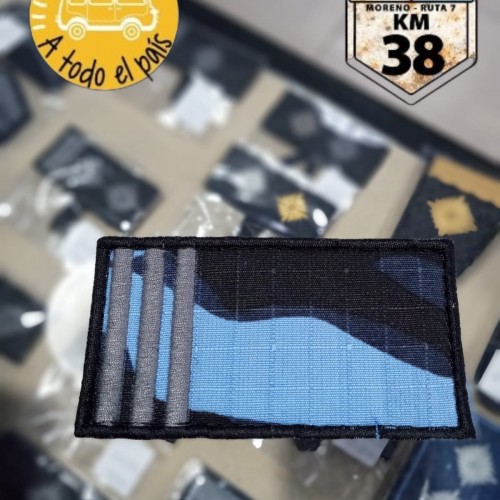 pectoral teniente 1ro camuflada azul
