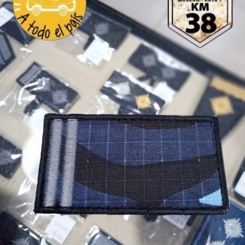 pectoral teniente camuflada azul