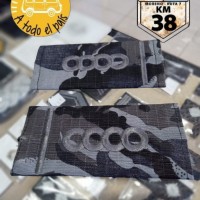 funda mayor camuflado gris