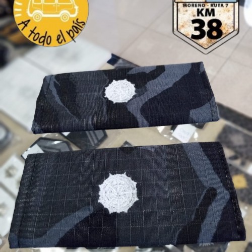 funda subayudante camuflado gris
