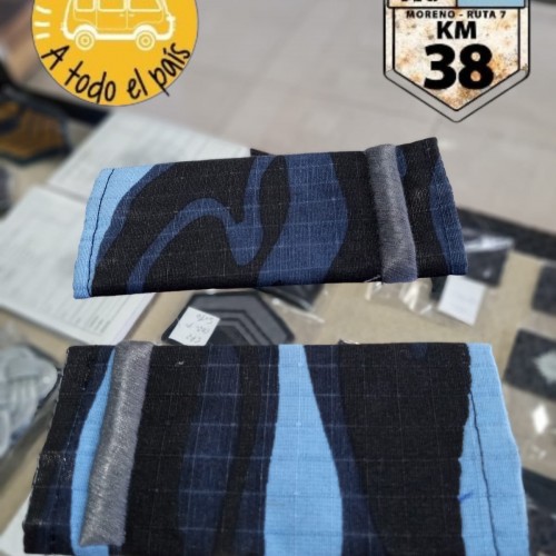 funda subteniente camuflada azul