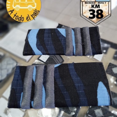 funda teniente 1ro camuflada azul