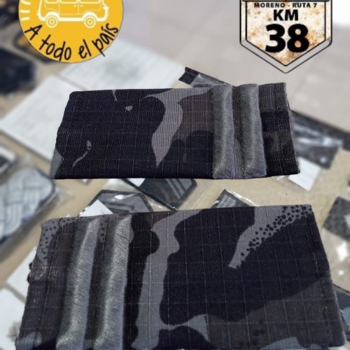 funda teniente camuflado gris
