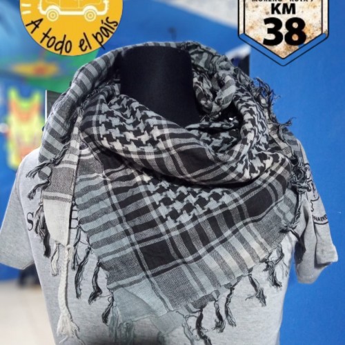 pañoleta shemagh gris