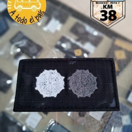 pectoral subinspector camuflada negra