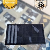 pectoral teniente 1ro camuflada negra