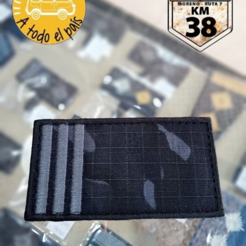 pectoral teniente 1ro camuflada negra