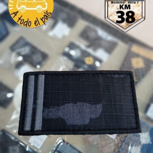 pectoral teniente camuflada negra