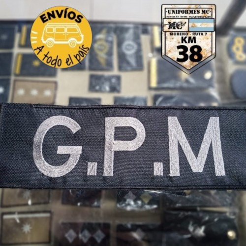 cartel GPM gris
