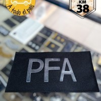 cartel PFA gris cartel PFA gris