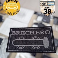 cartel chico brechero gris