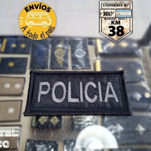 cartel chico policia gris