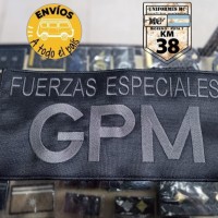cartel fuerzas especiales GPM gris
