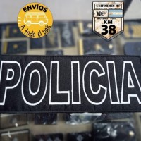 cartel policia blanco
