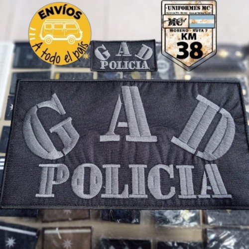 carteles GAD gris