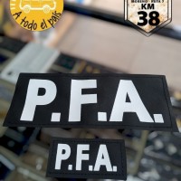 carteles PFA blanco carteles PFA blanco