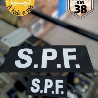 carteles SPF blanco