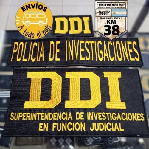 carteles investigaciones DDI amarillo
