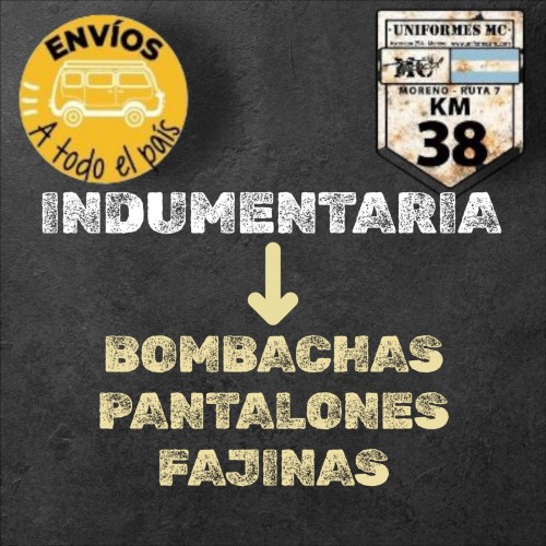 BOMBACHAS PANTALONES FAJINAS